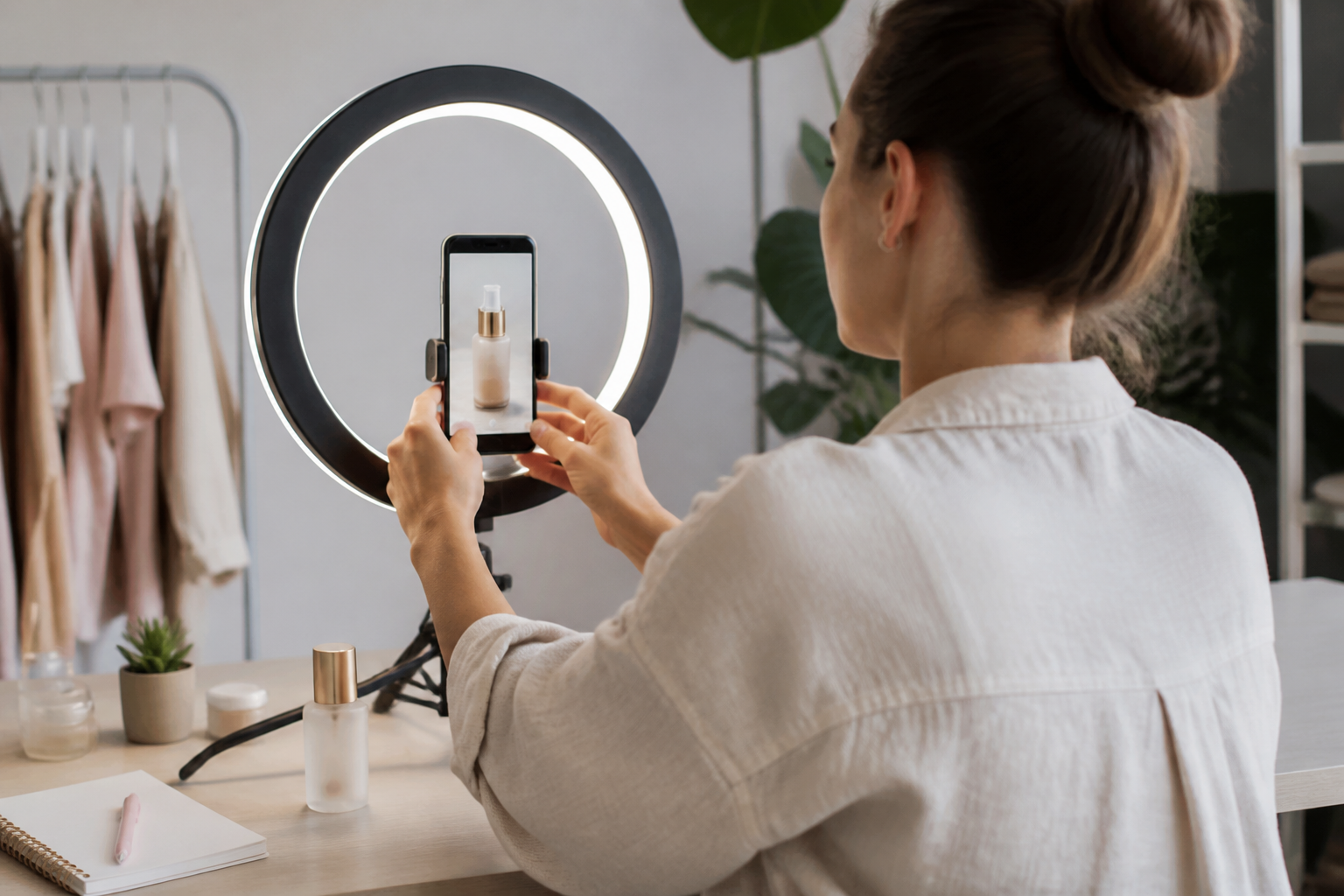 Social media production for paid ads