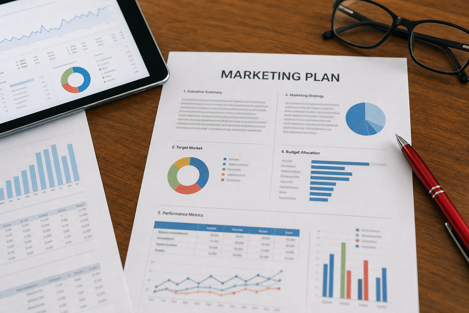 Marketing plan and campaign research