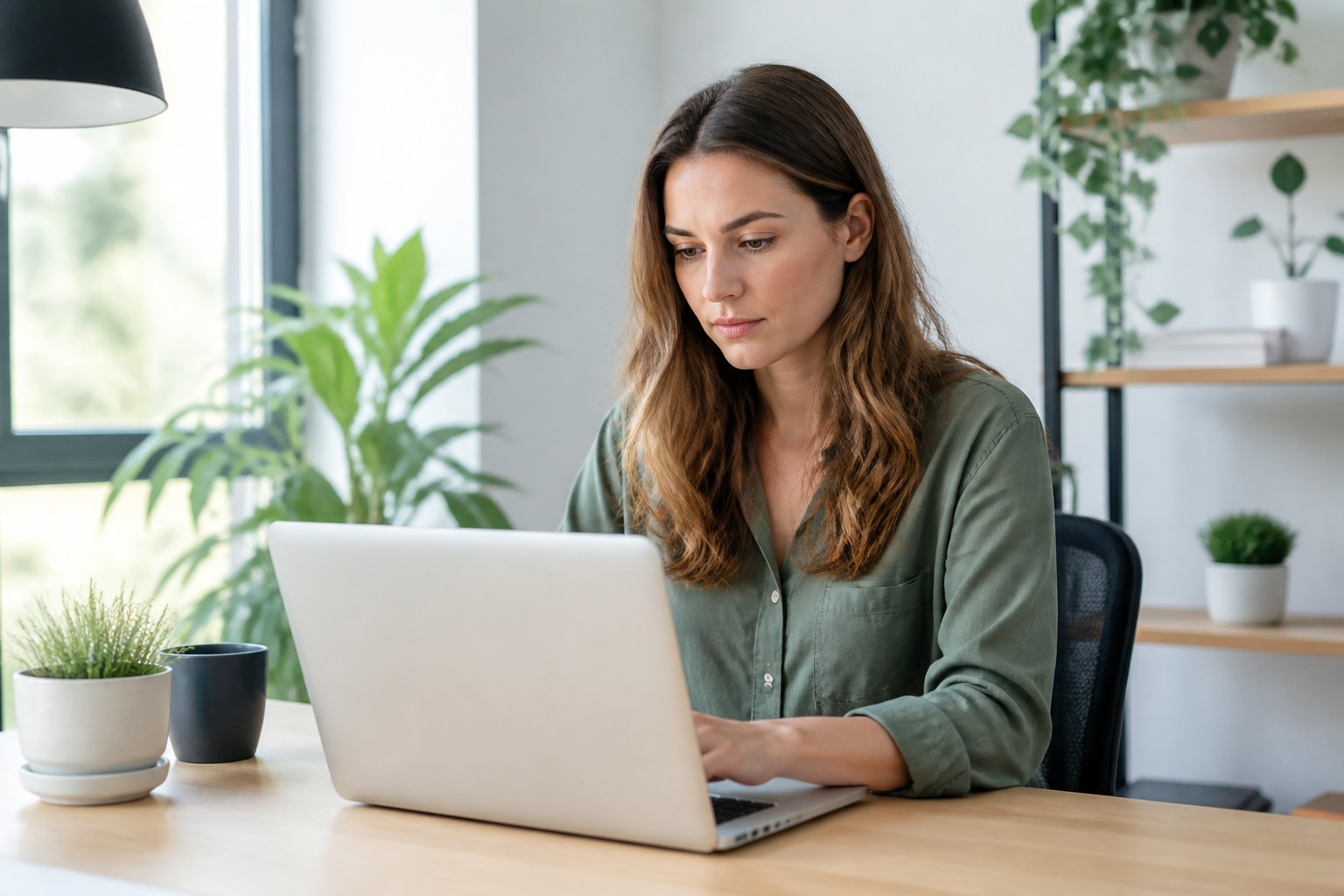 Analyst testing a website for SEO opportunities